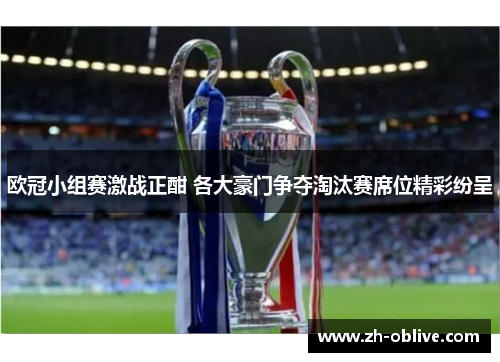 欧冠小组赛激战正酣 各大豪门争夺淘汰赛席位精彩纷呈