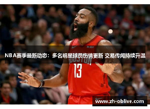 NBA赛季最新动态：多名明星球员伤情更新 交易传闻持续升温