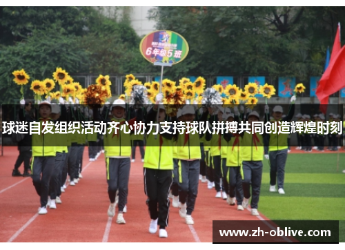 球迷自发组织活动齐心协力支持球队拼搏共同创造辉煌时刻