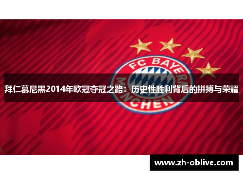 拜仁慕尼黑2014年欧冠夺冠之路：历史性胜利背后的拼搏与荣耀