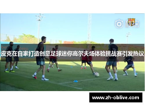 皮克在自家打造创意足球迷你高尔夫场体验挑战赛引发热议