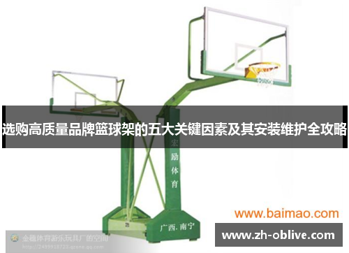 选购高质量品牌篮球架的五大关键因素及其安装维护全攻略