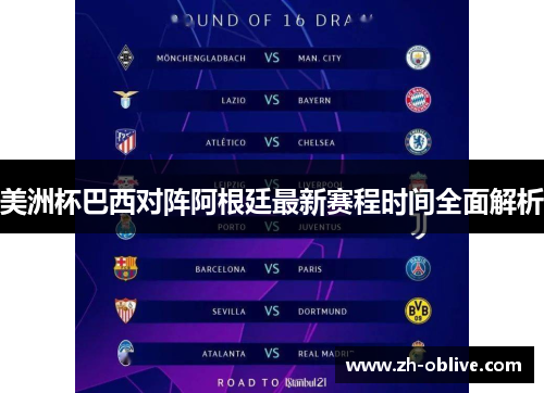 美洲杯巴西对阵阿根廷最新赛程时间全面解析