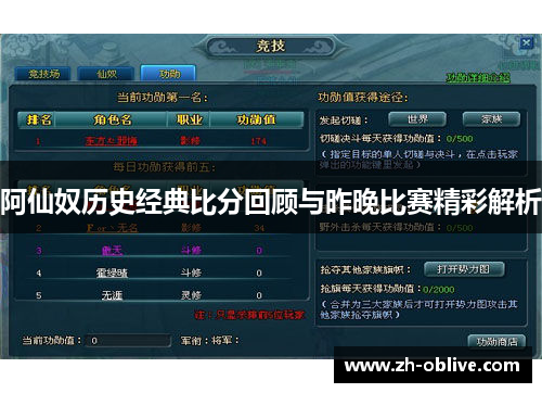 阿仙奴历史经典比分回顾与昨晚比赛精彩解析